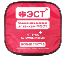 Аптечка ФЭСТ автомобильная АРТ.3737 ПО ПРИКАЗУ №260Н (мягкий футляр)