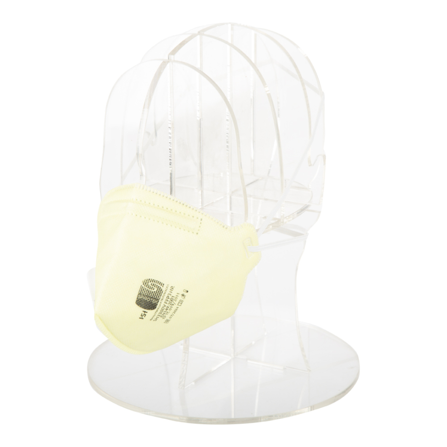 Полумаска фильтрующая SPIROTEK SH3300V с клапаном