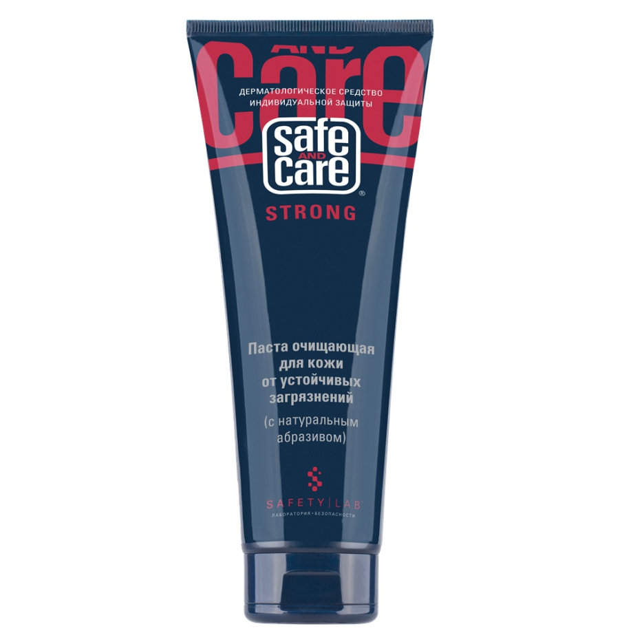Паста Safe and Care STRONG для очистки рук от устойчивых загрязнений