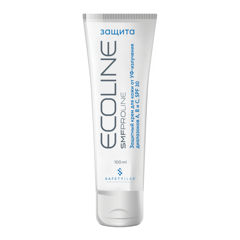 Крем защитный Ecoline от УФ-излучения SPF-30