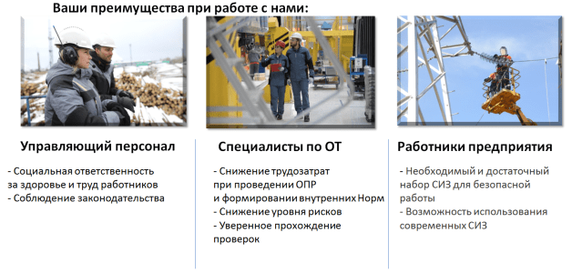 Преимущества