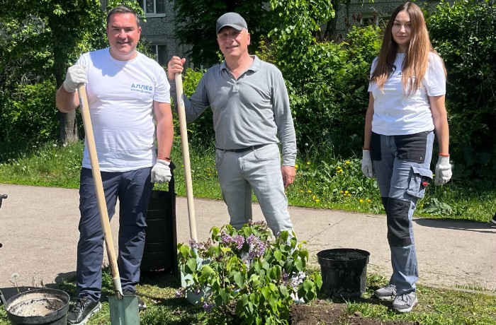 Наш вклад в озеленение городов: Новомосковск